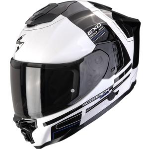 Κράνος μοτοσικλέτας Scorpion EXO-1500 Air Dual full face λευκό-μαύρο-μπλε