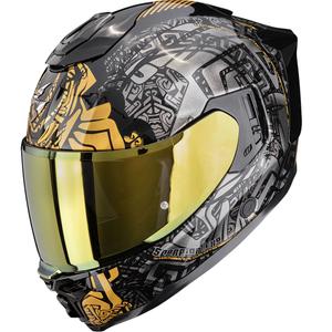 Κράνος μοτοσικλέτας Scorpion EXO-1500 Air Apus full-face μαύρο-γκρι-χρυσό