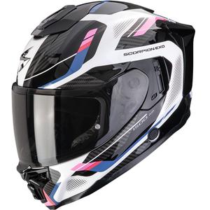 Κράνος μοτοσικλέτας Scorpion EXO-1500 Air Sleek full face λευκό-μαύρο-ροζ