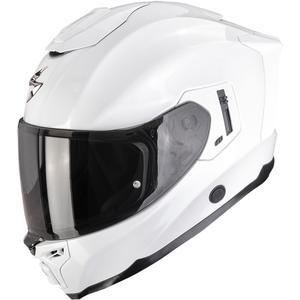 Κράνος μοτοσικλέτας Scorpion EXO-1500 Air Solid full face, λευκό μαργαριταρένιο