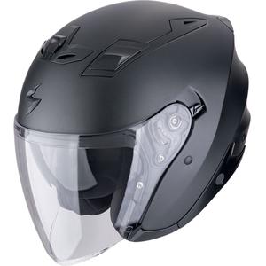 Κράνος μοτοσικλέτας Scorpion EXO-Z1 SOLID ανοιχτού τύπου, ματ μαύρο περλέ