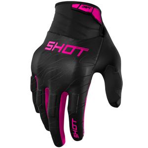 Γάντια μοτοκρός Shot Drift Onyx ροζ