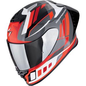 Ακέραιο κράνος μοτοσικλέτας Scorpion EXO-R1 EVO II AIR VITAL γκρι-λευκό-κόκκινο