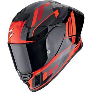 Ακέραιο κράνος μοτοσικλέτας Scorpion EXO-R1 EVO II AIR VITAL μαύρο-ασημί-κόκκινο