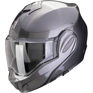 Scorpion EXO-TECH EVO PRO SOLID κράνος με μεταλλικό γκρι χρώμα