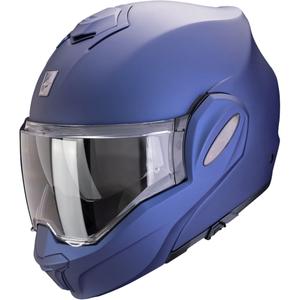 Αναδιπλούμενο κράνος Scorpion EXO-TECH EVO PRO SOLID ματ μεταλλικό μπλε