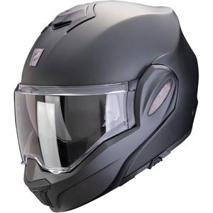 Αναδιπλούμενο κράνος Scorpion EXO-TECH EVO PRO SOLID ματ μαύρο μαργαριτάρι