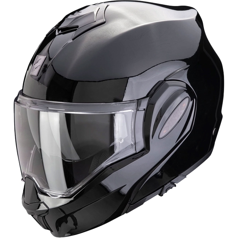 Κράνος Scorpion EXO-TECH EVO PRO SOLID αναδιπλούμενο μεταλλικό μαύρο