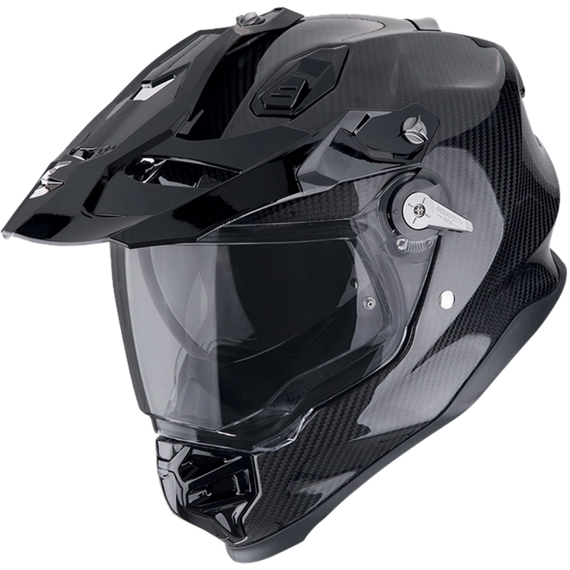 Enduro κράνος Scorpion ADF-9000 CARBON AIR SOLID μαύρο