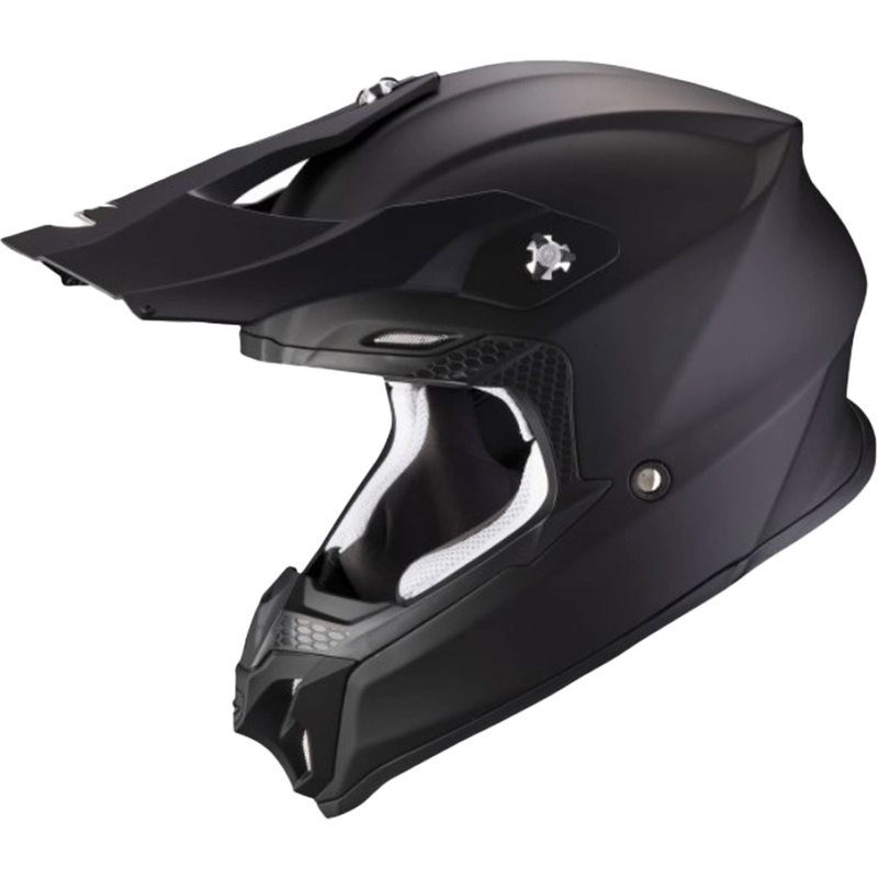 Κράνος Motocross Scorpion VX-16 EVO AIR Στερεό μαύρο ματ