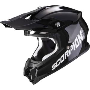 Κράνος Motocross Scorpion VX-16 EVO AIR Στερεό μαύρο