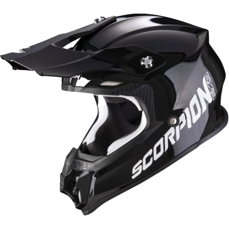 Κράνος Motocross Scorpion VX-16 EVO AIR Στερεό μαύρο