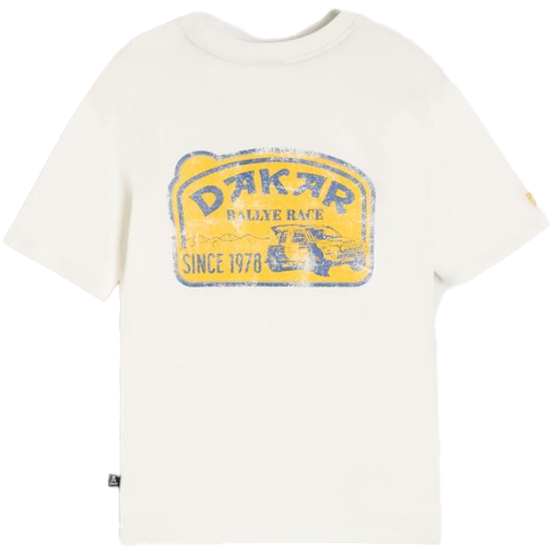 Λευκό μπλουζάκι Dakar Vint B