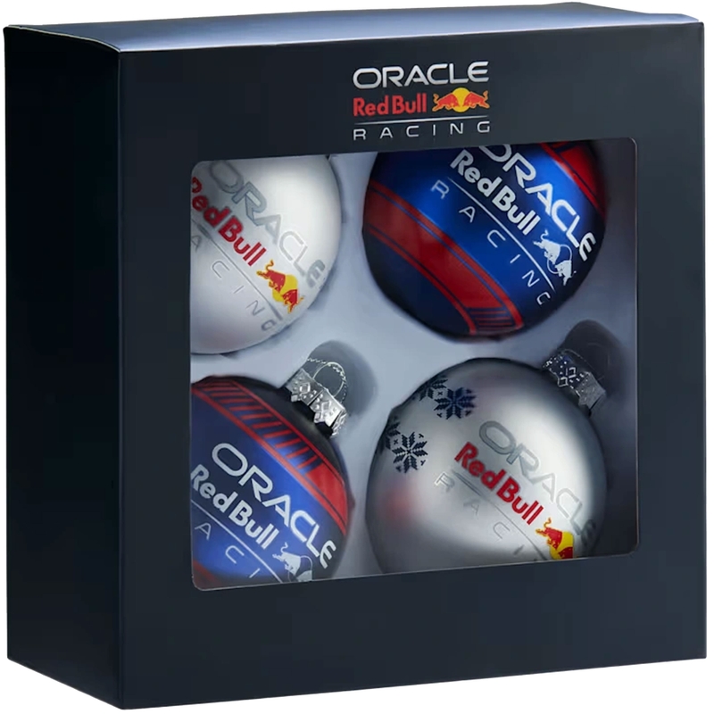 Χριστουγεννιάτικα Στολίδια Oracle Red Bull Racing Σετ Διακόσμησης