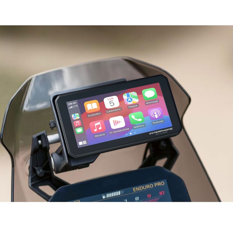 Οθόνη ενδοεπικοινωνίας BMW Apple CarPlay και Android Auto για μοτοσικλέτες