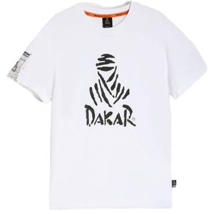 Μπλούζα Dakar DES LOGO25 λευκή