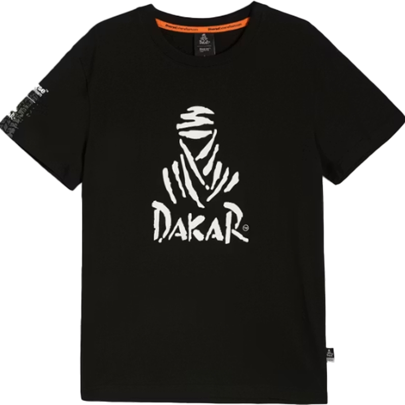 Μαύρο μπλουζάκι Dakar DES LOGO25
