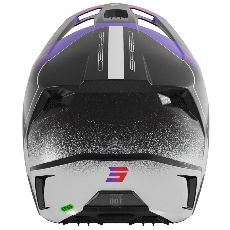Παιδικό Κράνος Motocross Shot Speed Olymp Pearl Purple