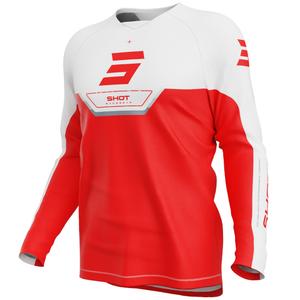 Τζέρσεϊ Shot Draw Daytona Kids Motocross Κόκκινο