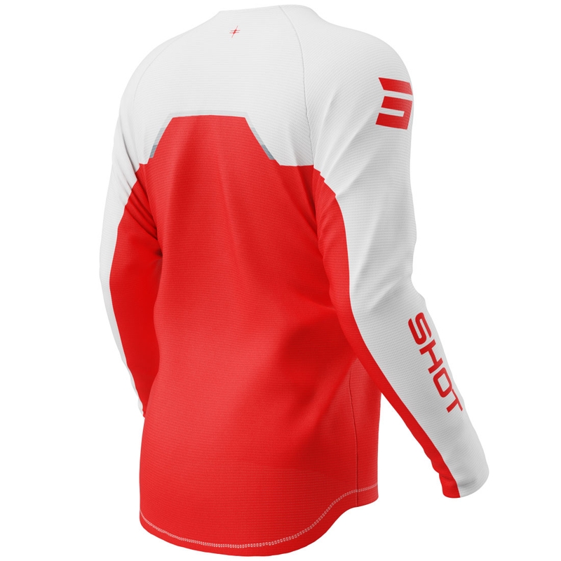 Τζέρσεϊ Shot Draw Daytona Kids Motocross Κόκκινο