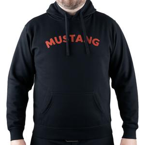 Μαύρο φούτερ Black Heart Mustang με σχέδιο &quot;Μαύρο&quot;