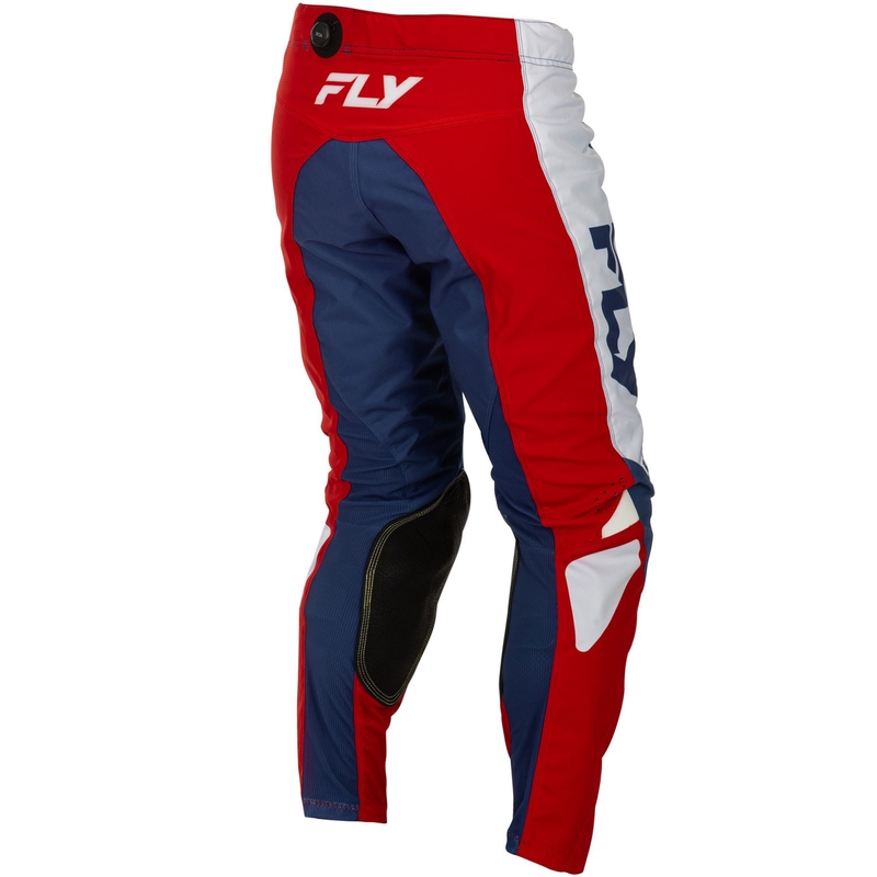 Παντελόνι Motocross FLY Racing - USA Kinetic κόκκινο-λευκό-μπλε