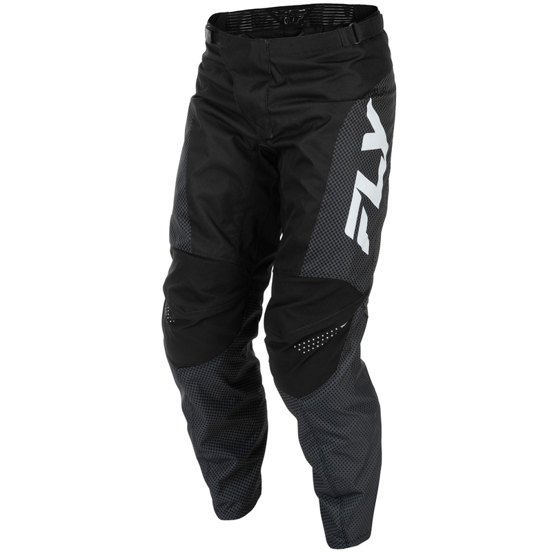 Παντελόνι motocross FLY Racing - USA F-16 μαύρο-άσπρο