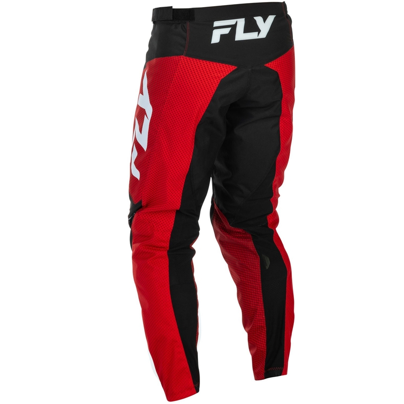 Παντελόνι motocross FLY Racing - USA F-16 κόκκινο-μαύρο-λευκό