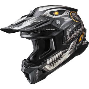 Κράνος μοτοκρός HJC C50 Mecha Beast MC5SF μαύρο-γκρι