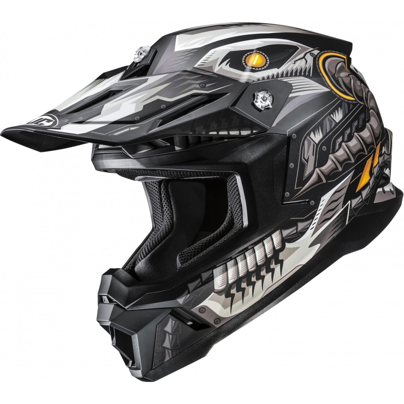 Κράνος μοτοκρός HJC C50 Mecha Beast MC5SF μαύρο-γκρι