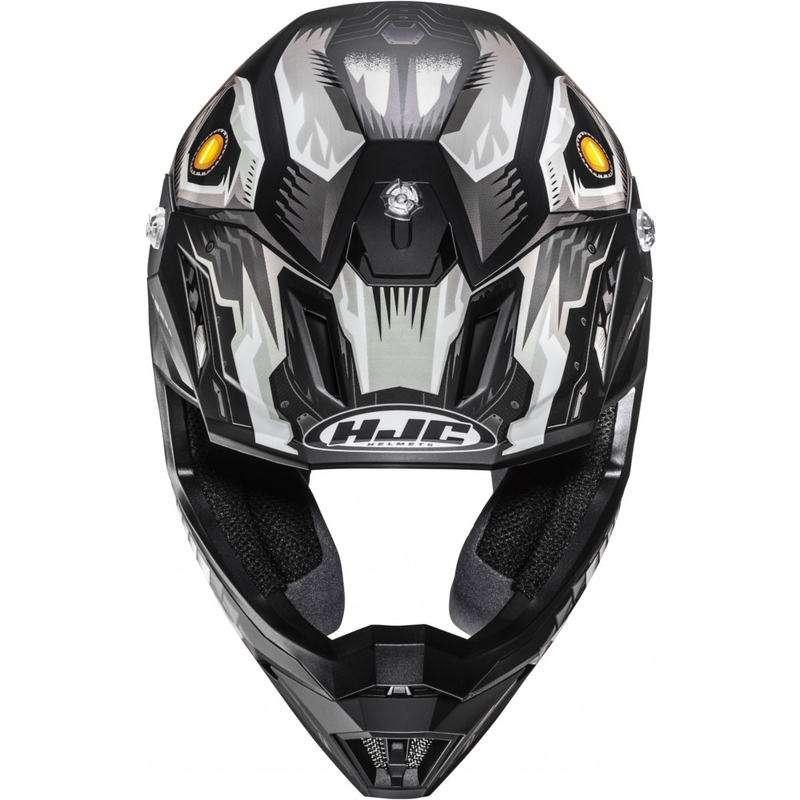 Κράνος μοτοκρός HJC C50 Mecha Beast MC5SF μαύρο-γκρι