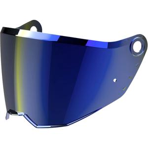 Plexi για κράνη Airoh Commander 2 μπλε καθρέφτης