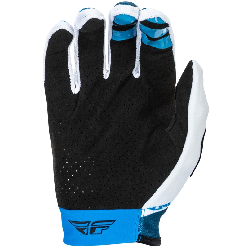 Γάντια motocross FLY Racing - USA Lite μπλε-λευκό