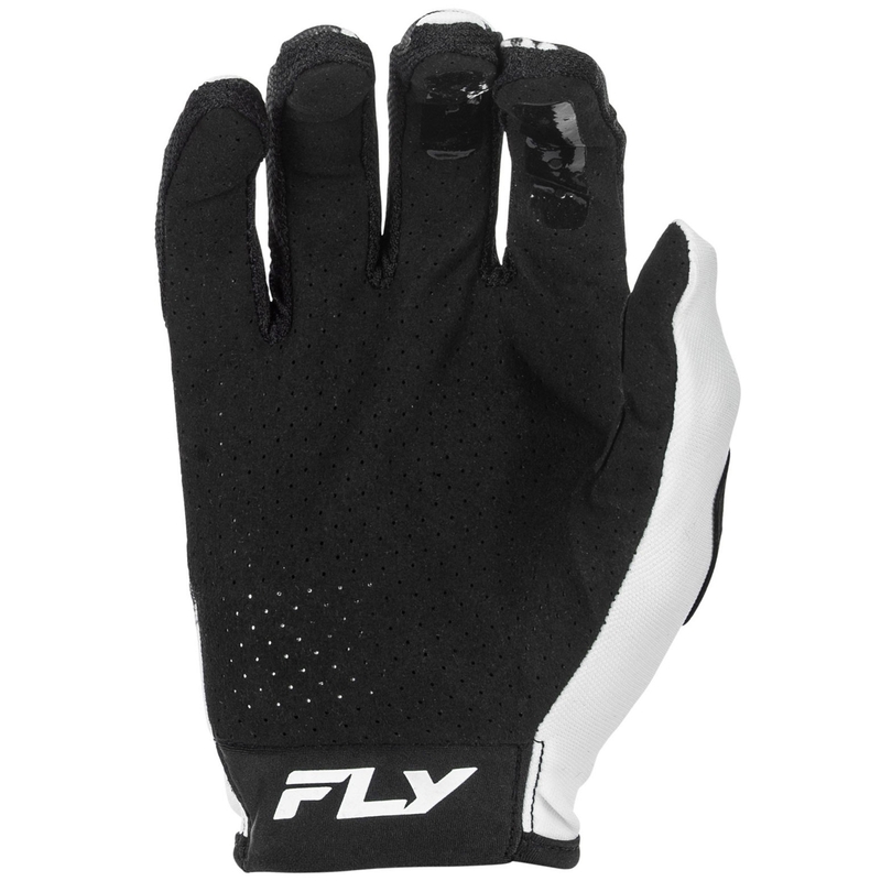 Γάντια Motocross FLY Racing - USA Lite Warp λευκά-μπλε-ροζ