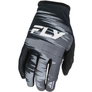 Γυναικεία γάντια motocross FLY Racing - USA Lite μαύρο-γκρι-λευκό