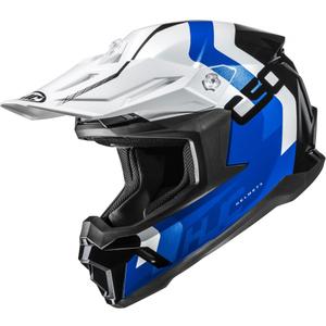 Κράνος μοτοκρός HJC C50 Primal MC2 μπλε-άσπρο-μαύρο