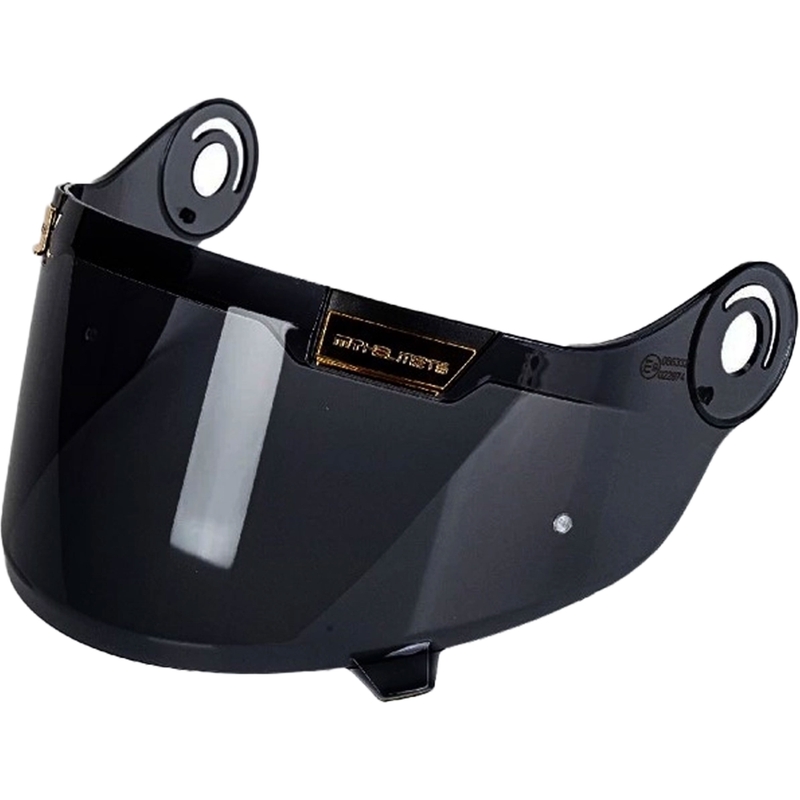 Plexi MT-V-32 Max Vision για κράνη Jarama/Jarama SV σκούρο με χρυσές λεπτομέρειες
