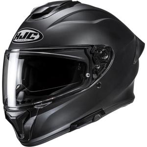 Κράνος μοτοσικλέτας full face HJC C71 Solid semi flat μαύρο