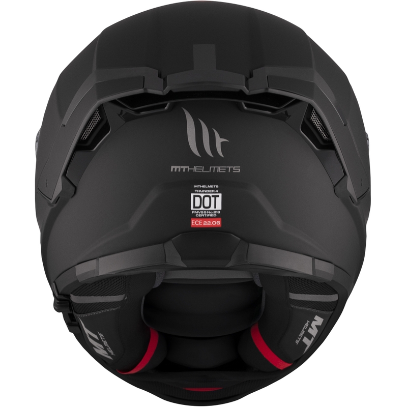 Κράνος μοτοσικλέτας full face MT FF118SV Thunder 4 SV μαύρο ματ