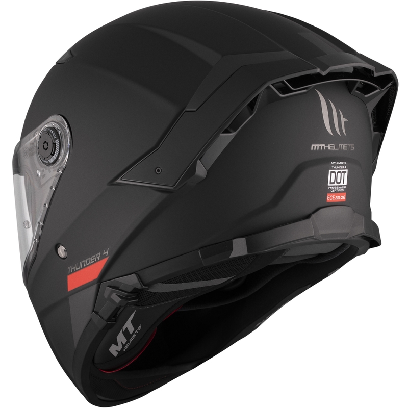 Κράνος μοτοσικλέτας full face MT FF118SV Thunder 4 SV μαύρο ματ