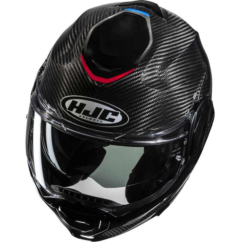 Κράνος μοτοσικλέτας HJC F100 Carbon Stan MC21 μαύρο-μπλε-κόκκινο
