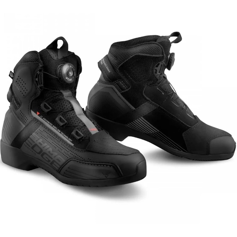 Γυναικείες μπότες μοτοσικλέτας Shima Edge Vent Black
