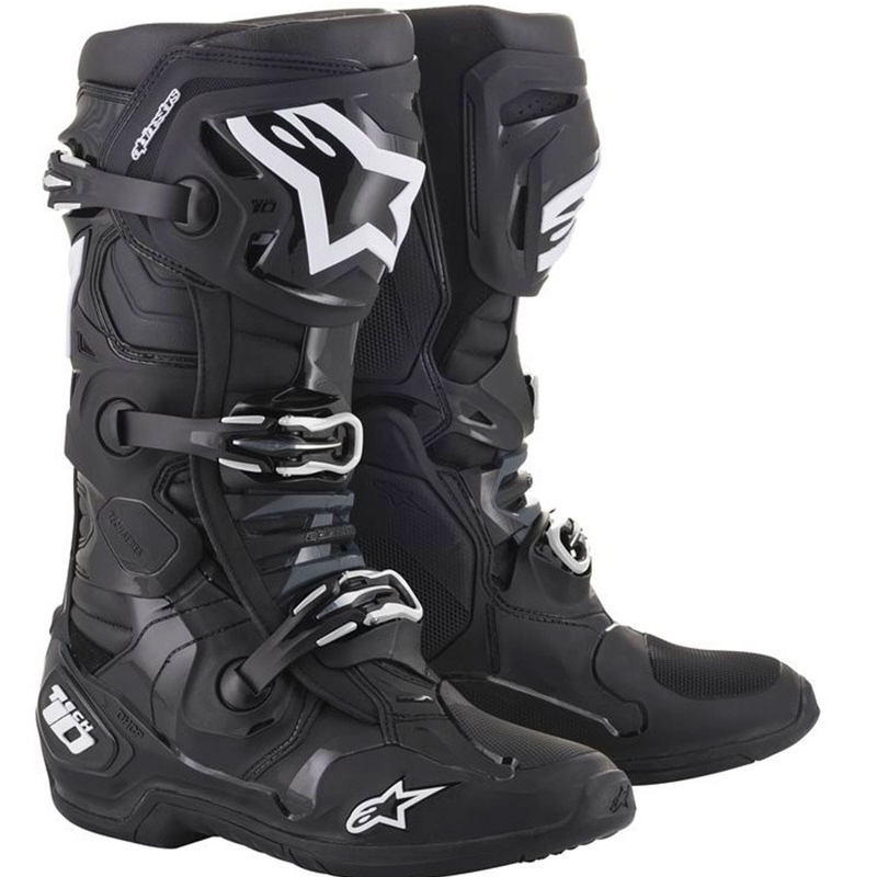 Μπότες μοτοσικλέτας Alpinestars Tech 10 μαύρες