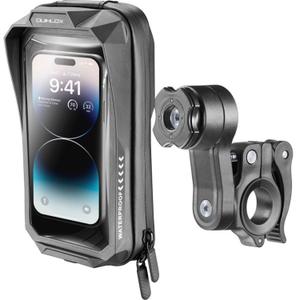 Αδιάβροχη θήκη γενικής χρήσης για κινητά τηλέφωνα Interphone QUIKLOX Αδιάβροχη, μέγ. 7" με βάση στο τιμόνι