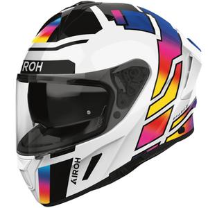 Κράνος μοτοσικλέτας Airoh SPARK 2 Livery Full Face σε γυαλιστερό ουράνιο τόξο