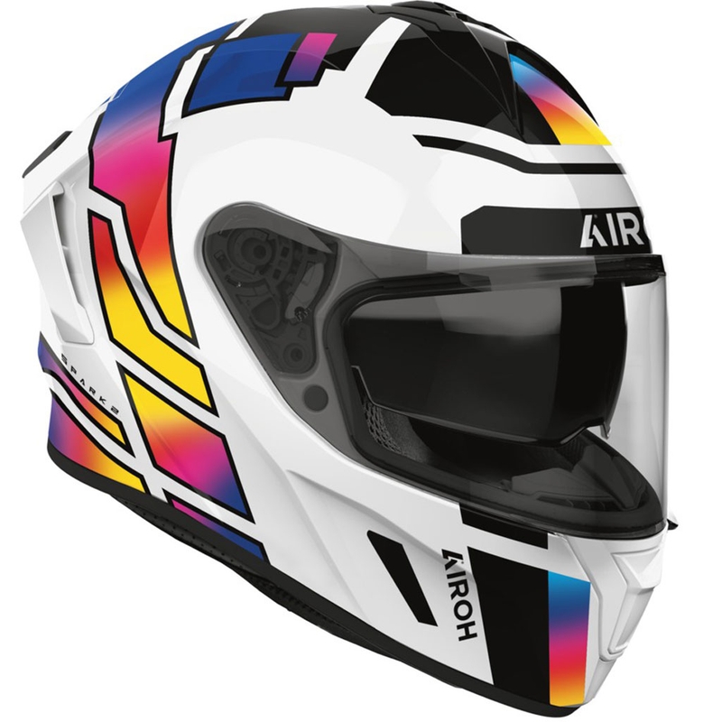 Κράνος μοτοσικλέτας Airoh SPARK 2 Livery Full Face σε γυαλιστερό ουράνιο τόξο