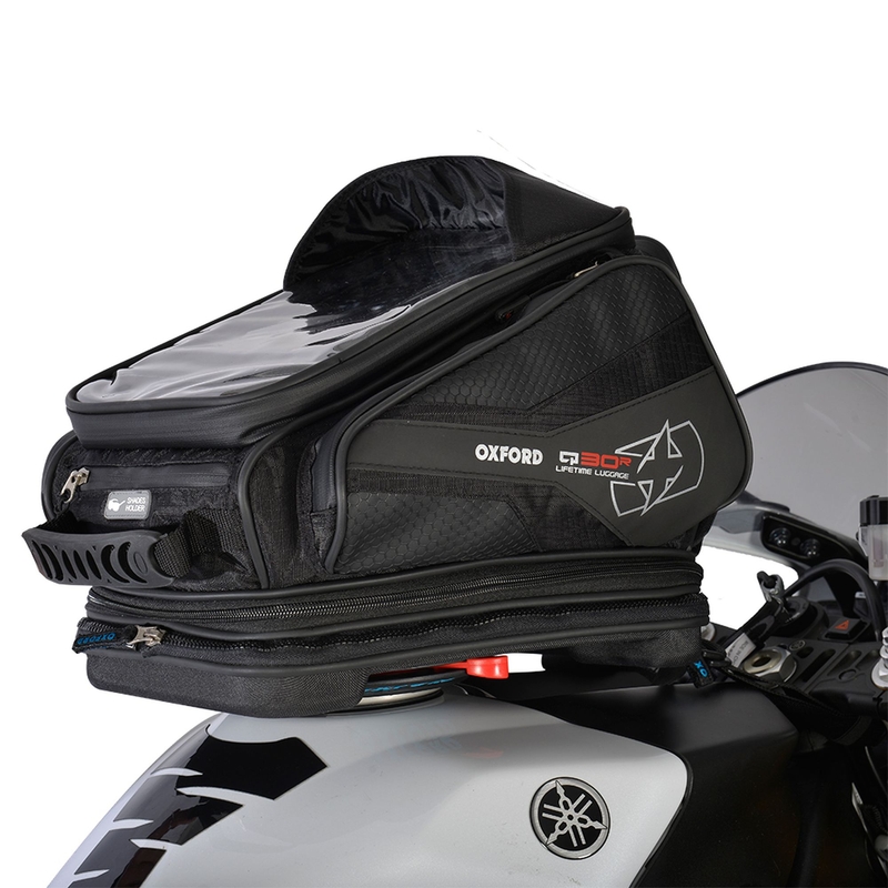 Tankbag για μοτοσικλέτα Oxford Q30R QR μαύρο προσφορά