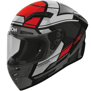 Κράνος μοτοσικλέτας Airoh CONNOR Ego full-face, γυαλιστερό κόκκινο