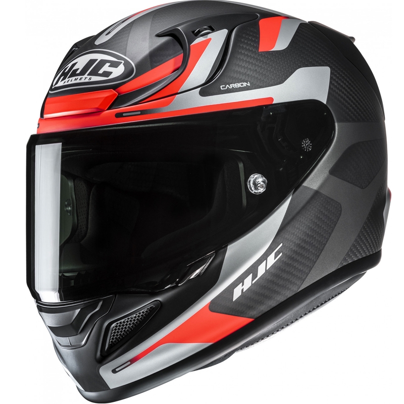 Κράνος μοτοσικλέτας full-face HJC RPHA 12 CARBON Xentra MC6HSF μαύρο-γκρι-κόκκινο