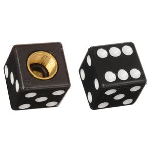 Oxford Lucky Dice μαύρα καπάκια βαλβίδων
